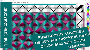 Fiberworks PCW: basics for working with colors