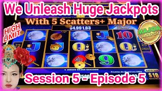 ⚠Unbelievable in Dragon Link: We unleash HUGE JACKPOTS with 5 Scatters + MAJOR