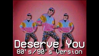 Justin Bieber - Deserve You | 80s / 90s Cover Version