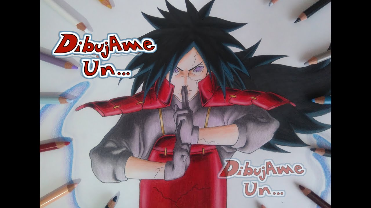 Como Dibujar a MADARA con lapices/colores de madera. How to draw MADARA  prismacolor pencils - thptnganamst.edu.vn