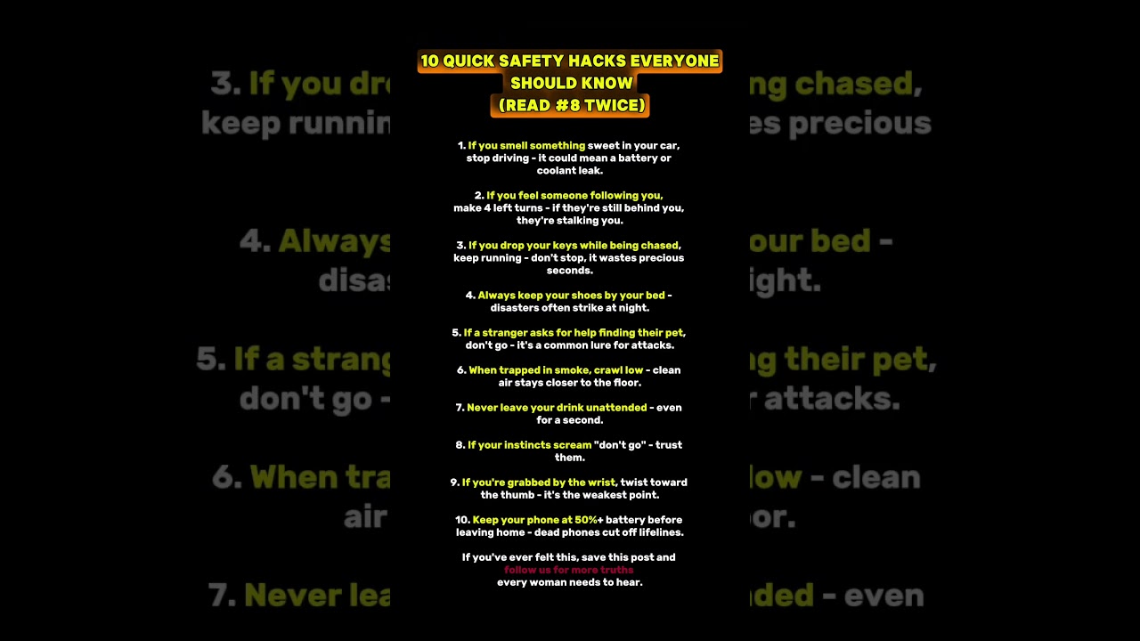 10 советов по выживанию, которые должен знать каждый (не пропускайте пункт №8) 