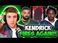 Back to back on drake  rapper reacts to kendrick lamar  616 in la drake diss reaction