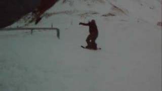 Slides at TrebleCone - New Zealand Snowboardin
