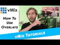 vMix Tutorials- How to use overlays.