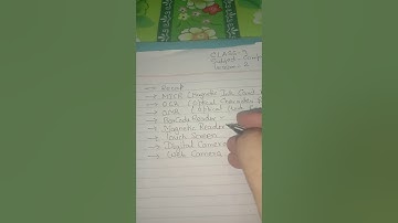 Computer -9-part13 video (Input device)