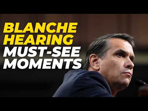 Blanche is Still Trump's Lawyer. The Biggest Moments from Blanche's Confirmation