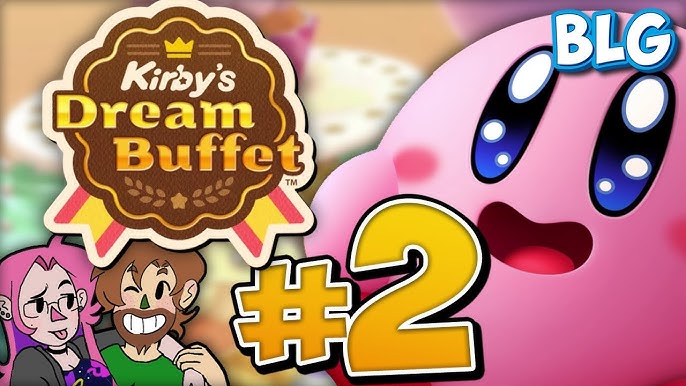 Lets Play Kirby's Dream Buffet - Part 1 - Gourmet Battle Royale