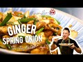 Ginger spring onion stir fried chicken  sherson lian