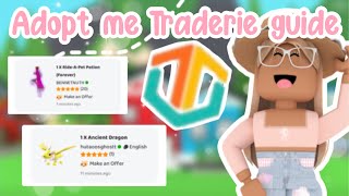 How To Use Traderie For Adopt Me|🦄