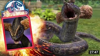 GETTING THE NEW DILOPHOBOA | jurrassic world the game