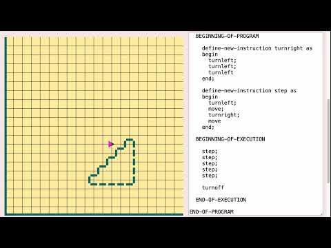 Karel the Robot Tutorial - Defining New Instructions