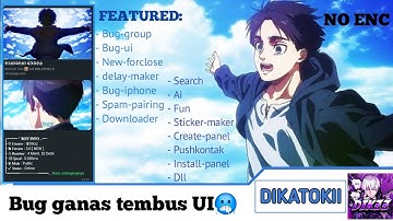 Script bot bug wa terbaru 2025