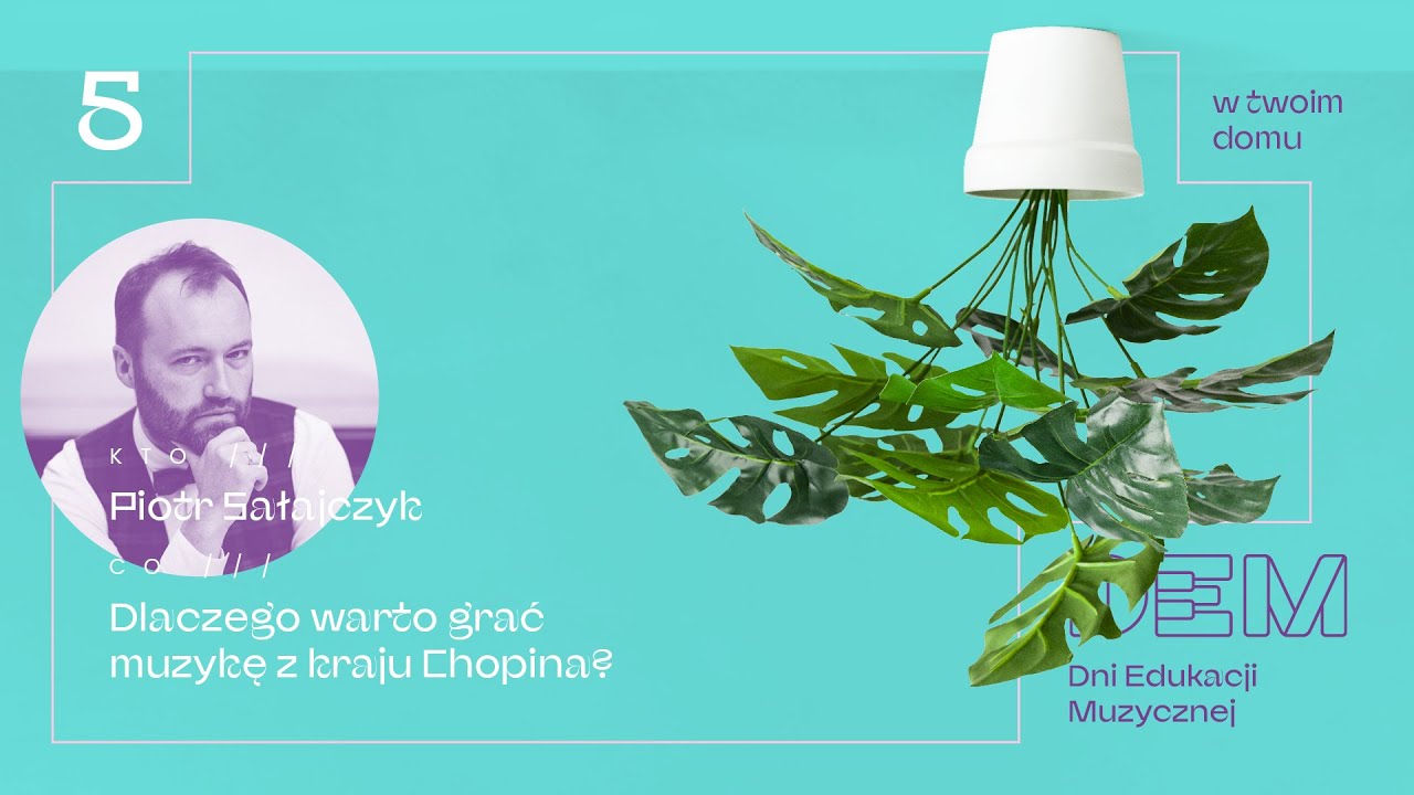 Dlaczego warto grać muzykę z kraju Chopina? | Piotr Sałajczyk