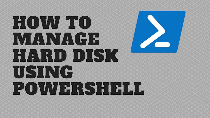 How to Manage Hard Disk using PowerShell