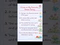 5 Lines on My Favourite Season Spring | My Favourite Season Spring Essay | Spring Season 5 Lines