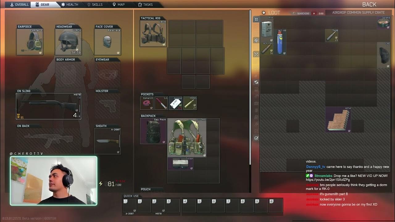 100 AIR DROP SPAWN! INTERCHANGE 20 MINS Escape From Tarkov 0.13