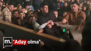 Kılıçdaroğluna Aday Olma Diye Bağıran Gence Müdahale