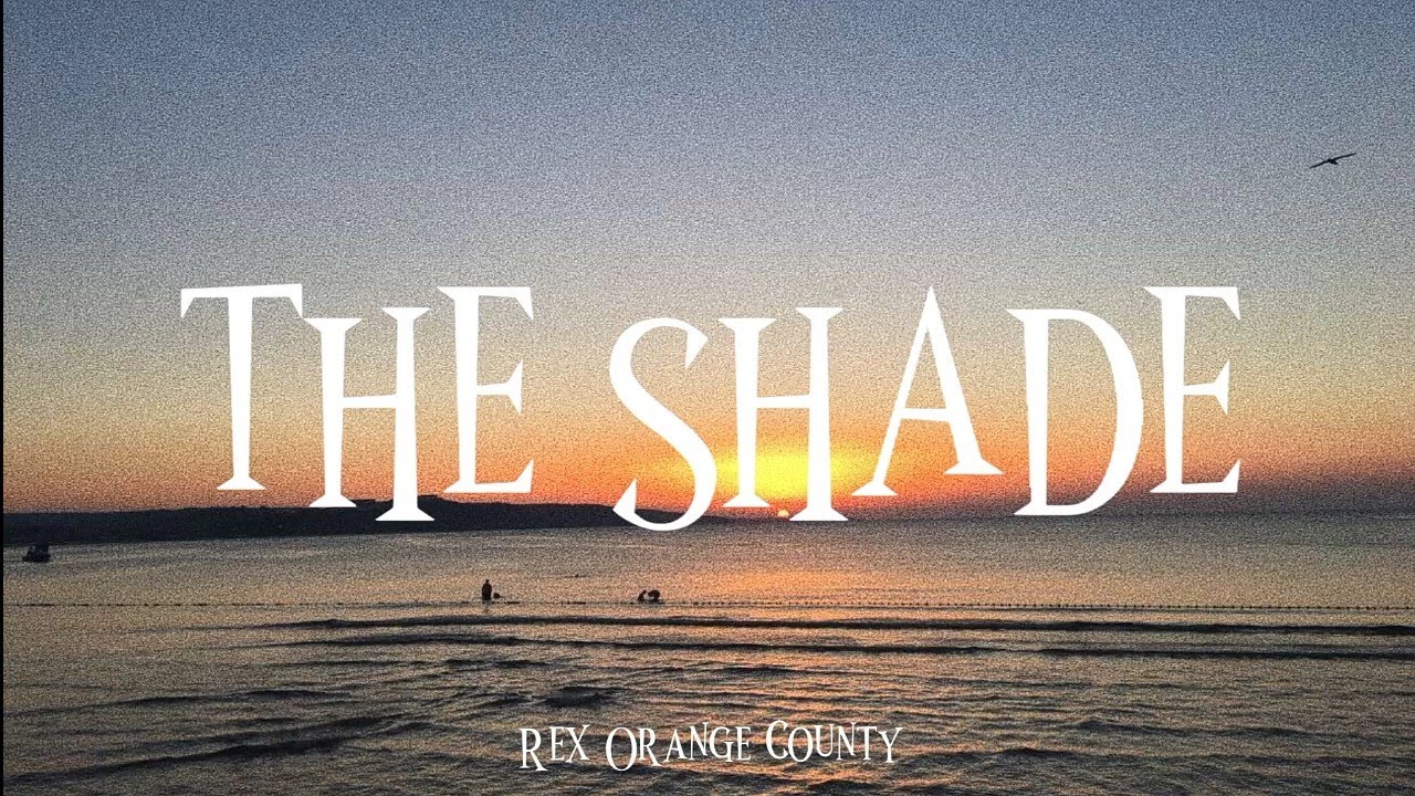 Rex Orange County The Shade (Lyrics) YouTube