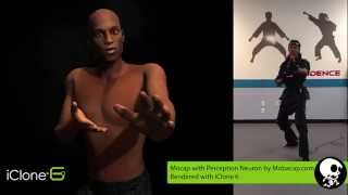 Perception Neuron Mocap for iClone by Mobacap.com