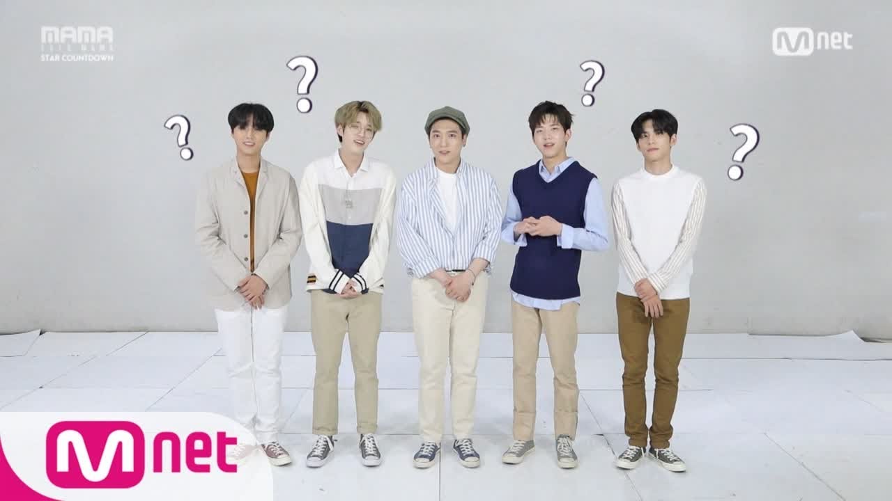 [2018 MAMA] Star Countdown D-12 by #DAY6