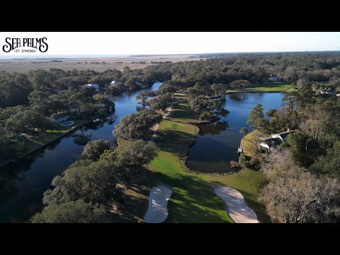 The Best Golf Courses on St Simon's Island & Jekyll Island in Georgia (4K Aerial Drone)