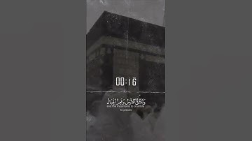 "وَقَالُوا اتَّخَذَ الرَّحْمَٰنُ وَلَدًا..."  بصوت القارئ عبدالرحمن مسعد