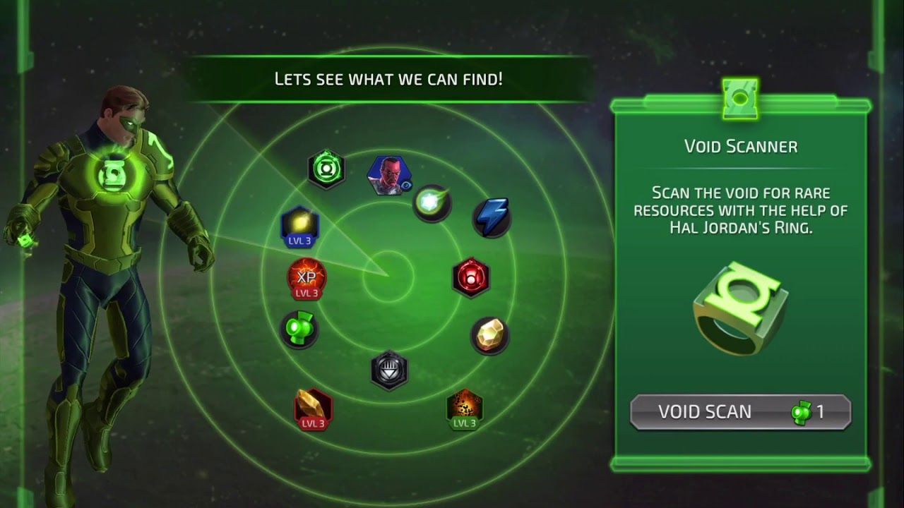 DC Legends - Void Scanning for Sinestro
