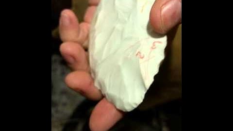 Percussion Preform Novaclite Knapping Primitive