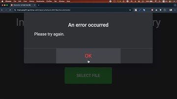 วิธีการแก้ไขปัญหา ไม่สามารถอินพอร์ต ไฟล์ได้ ในการสร้างหน้าเว็บเว็บไซต์ ถวายความอาลัยฯ