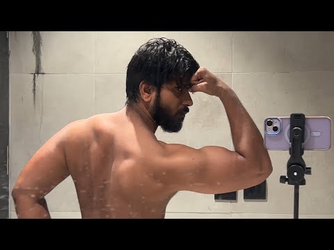 Let’s train bicep and triceps | Day 07 daily vlogging #dailyvlog #gym 