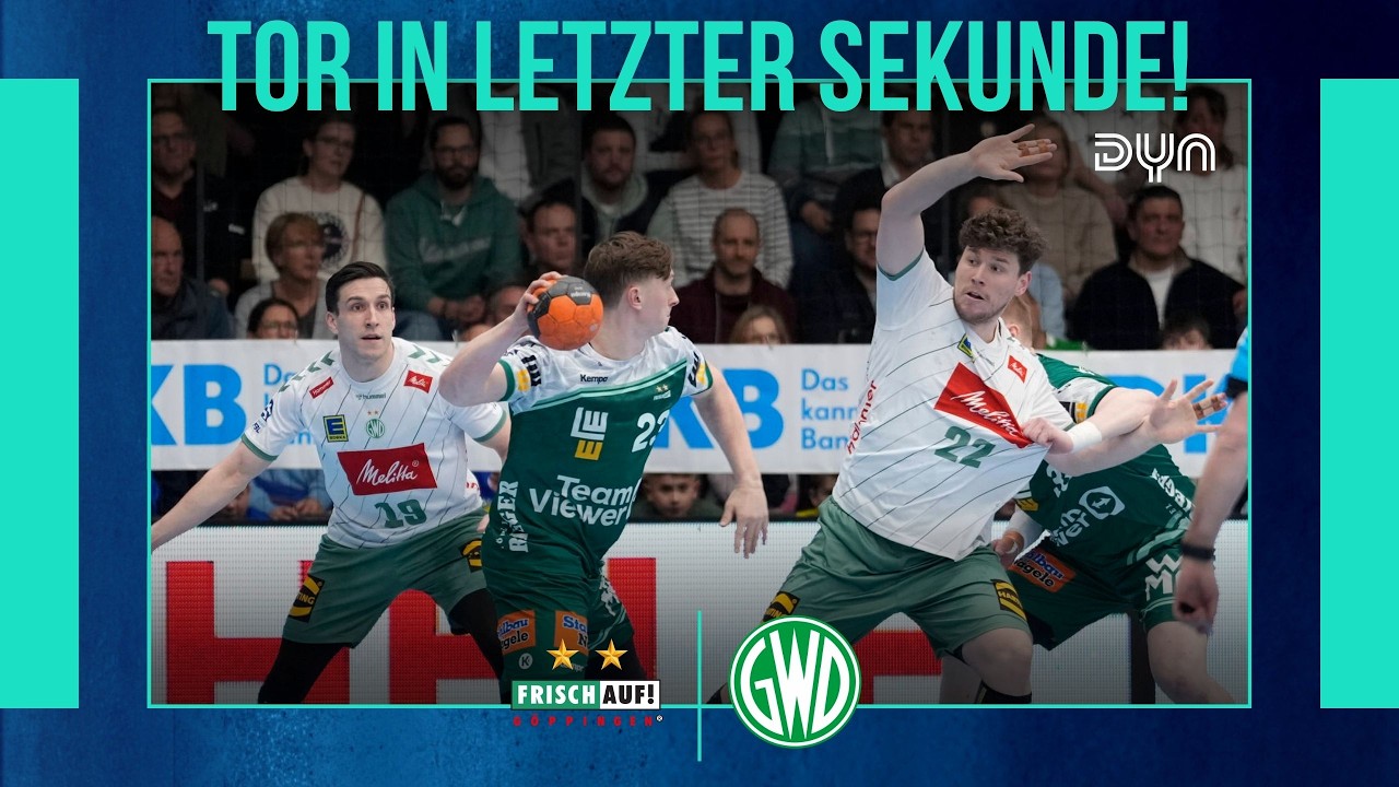 Highlights: FRISCH AUF! Göppingen - GWD Minden (Saison 2025/26) DAIKIN HBL | Dyn Handball