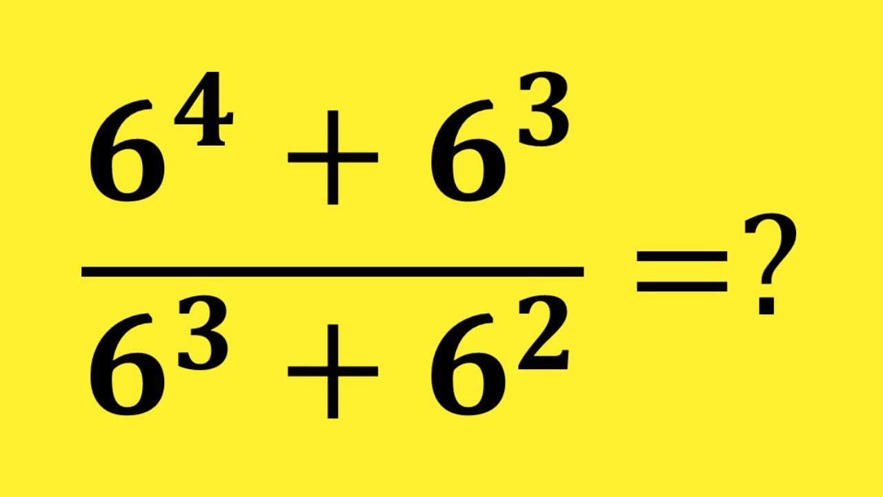 How do you solve this expression ? 20 Calculators NOT Allowed YouTube