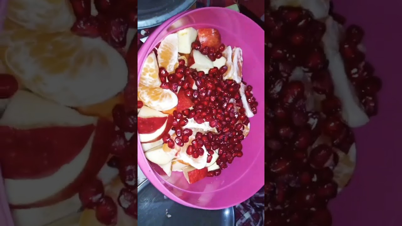 mix fruit chaat recipe..🤤❤️||