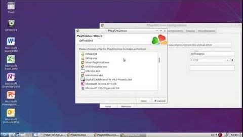Lubuntu: Installing PlayOnLinux, Microsoft Office 2010 Professional, menulibre P2