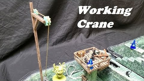 #094 Dungeon in a Case - Part 7 - Working Crane - D&d, Pathfinder, Tabletop Gaming