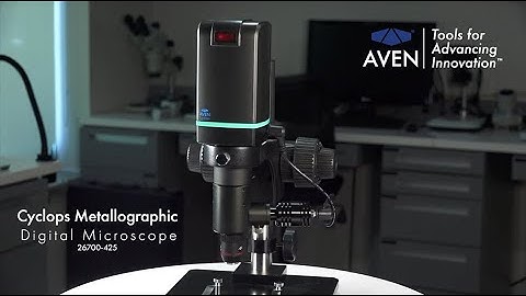 Digital Microscope Cyclops Metallographic [284x - 2042x] With 4x, 10x, And 20x Lenses