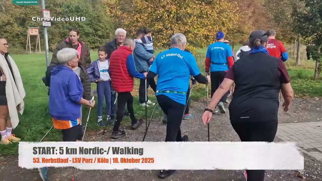 53. Herbstlauf - LSV Porz / Köln | 18. Oktober 2025 | UHD | LAUFEN & WALKEN