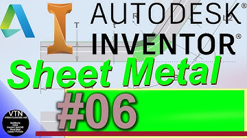 AutoDesk INVENTOR Sheet Metal 06 Bend Tables