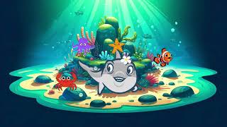 Denizin Sırları Sihirli Ada - Çocuklar Için Eğitici Deniz Altı Macerası