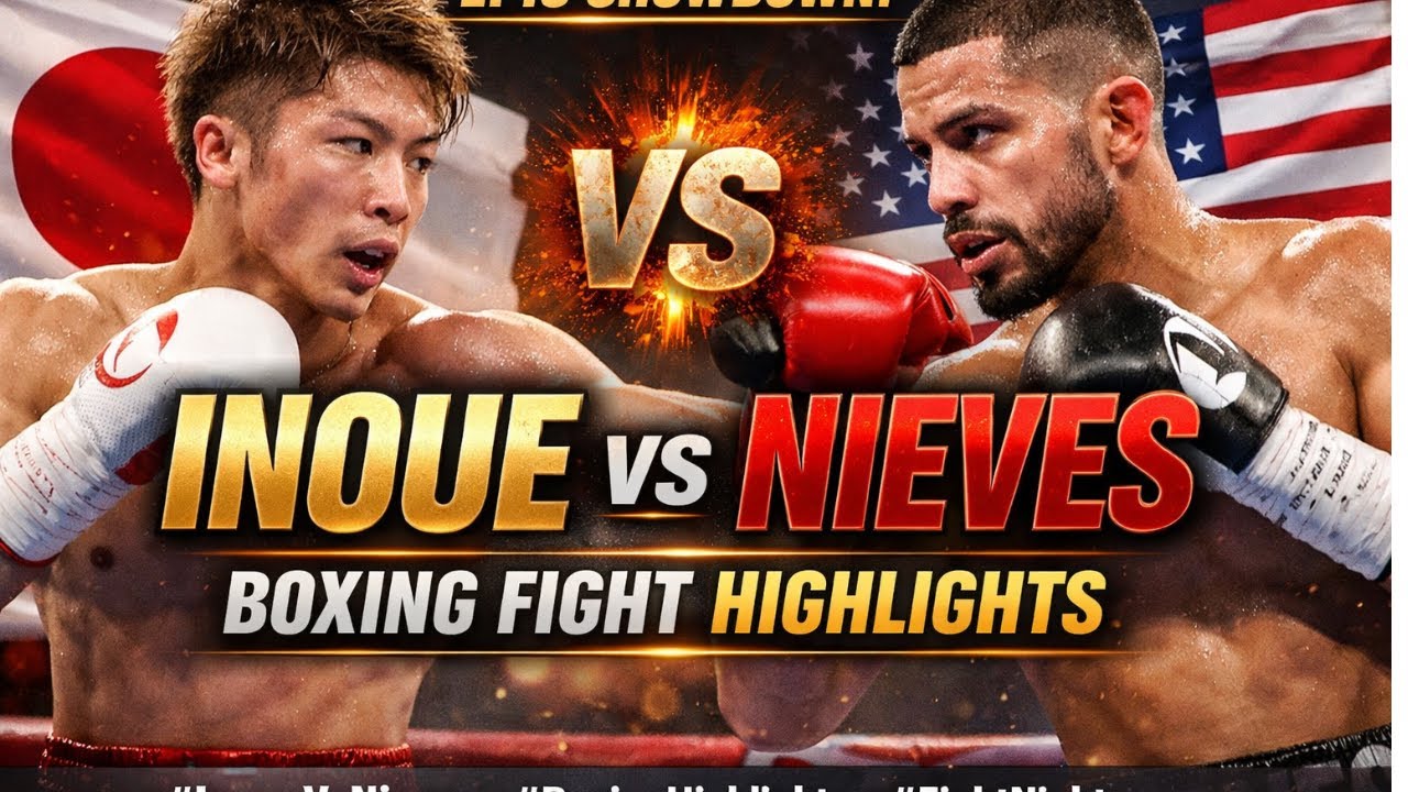Naoya Inoue DESTROYS Antonio Nieves | MONSTER POWER Boxing Fight Highlights HD