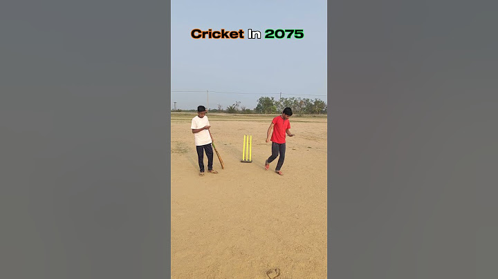How do cricketers play cricket in 2075 world 😧😅 #cricket #shorts #2075 #cricketlover