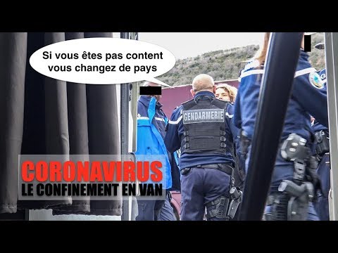 Les difficultés du confinement en van