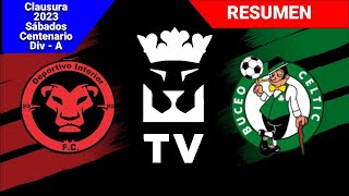 Deportivo Interior (1) - (1) Buceo Celtic | Resumen
