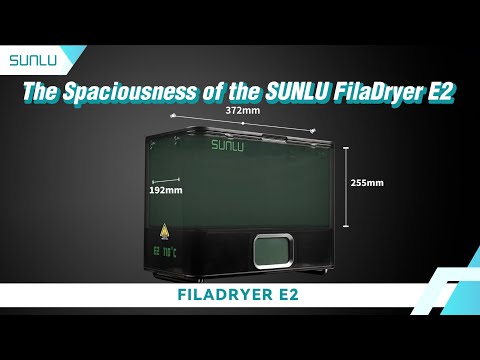 The Spaciousness of the SUNLU FilaDryer E2