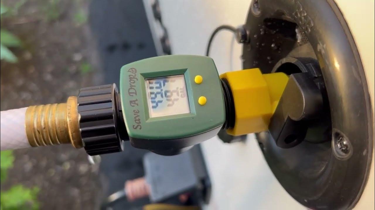 Filling RV Fresh Water Tank YouTube