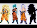 20 Goku's Transformation With Other Forms Part 4 | CharlieCaliph