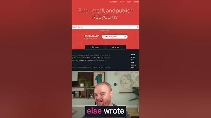 What are ruby gems? What is rubygems?