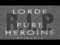 Lorde is Deleting Her Songs
