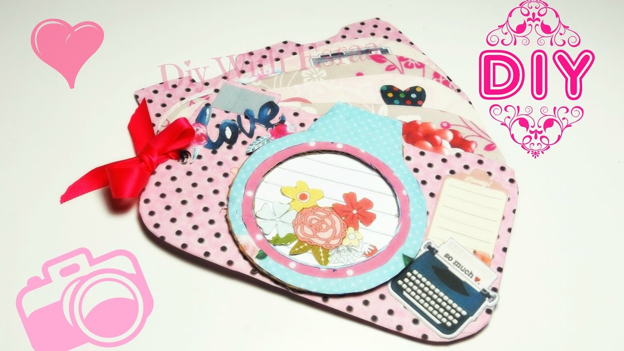 DIY Camera Album Mini YouTube