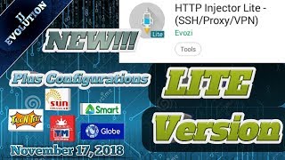 New LITE Version of Http Injector Version 4.4.2 (1855) | 11/17/18 screenshot 1